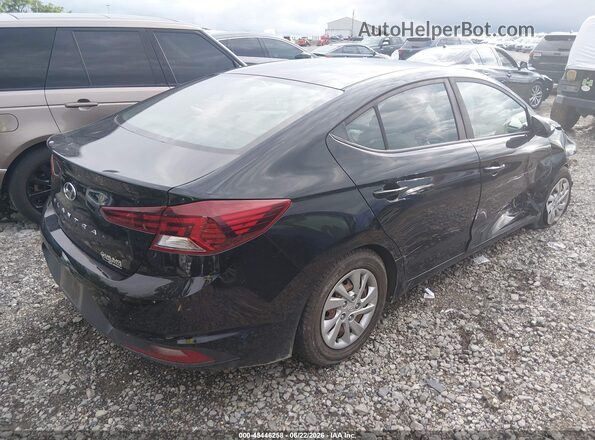 KMHD74LF1LU070782 2020 HYUNDAI ELANTRA Black Задня права чверть