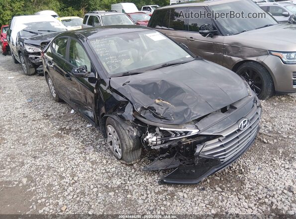 KMHD74LF1LU070782 2020 HYUNDAI ELANTRA Black Вид спереду