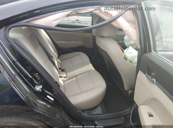 KMHD74LF1LU070782 2020 HYUNDAI ELANTRA Black Вид наклейки з VIN-кодом