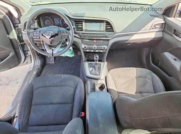 KMHD74LF1LU952910 2020 HYUNDAI ELANTRA Silver 