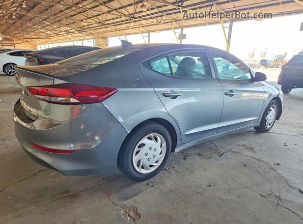 KMHD74LF2HU085959 2017 HYUNDAI ELANTRA Gray 