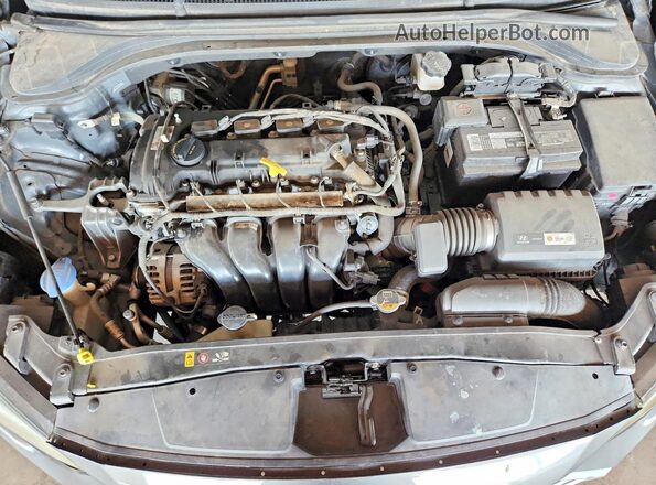 KMHD74LF2HU085959 2017 HYUNDAI ELANTRA Gray 