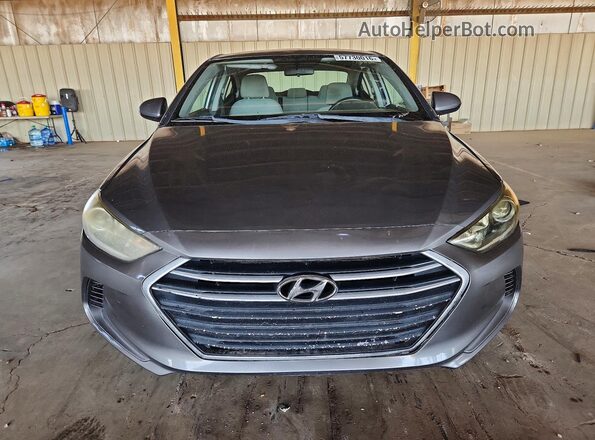 KMHD74LF2HU085959 2017 HYUNDAI ELANTRA Gray 