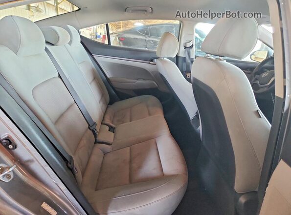KMHD74LF2HU085959 2017 HYUNDAI ELANTRA Gray 