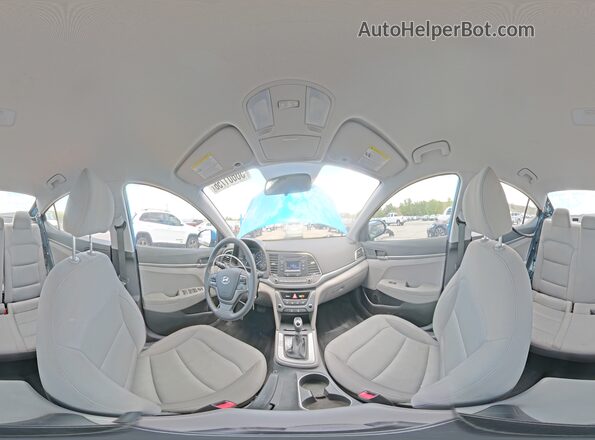 KMHD74LF2HU408410 2017 HYUNDAI ELANTRA Blue სალონის 360-გრადუსიანი ხედი