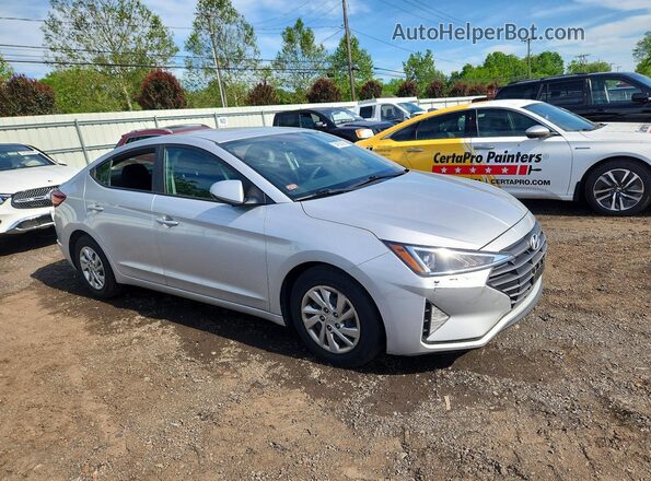 KMHD74LF2KU863961 2019 HYUNDAI ELANTRA Silver Передня права чверть