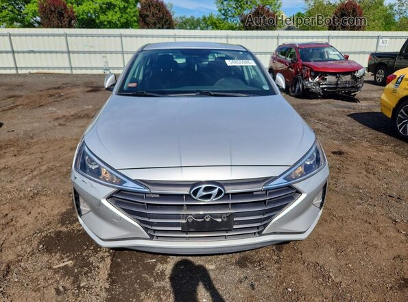 KMHD74LF2KU863961 2019 HYUNDAI ELANTRA Silver Вид спереду