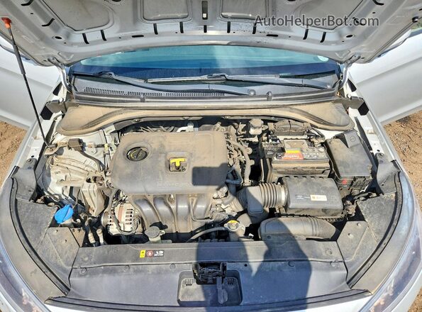 KMHD74LF2KU863961 2019 HYUNDAI ELANTRA Silver Вид задньої частини салону