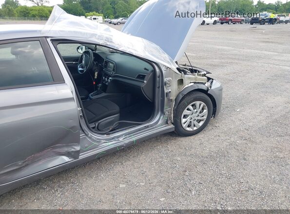 KMHD74LF2KU877830 2019 HYUNDAI ELANTRA Gray Vista frontal