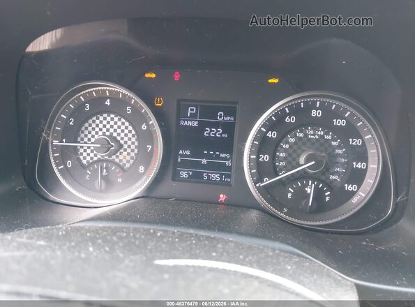 KMHD74LF2KU877830 2019 HYUNDAI ELANTRA Gray Vista de los asientos traseros