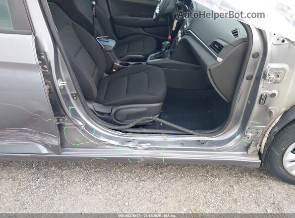 KMHD74LF2KU877830 2019 HYUNDAI ELANTRA Gray Vista interior delantera