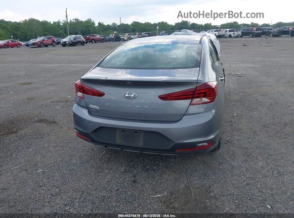 KMHD74LF2KU877830 2019 HYUNDAI ELANTRA Gray 