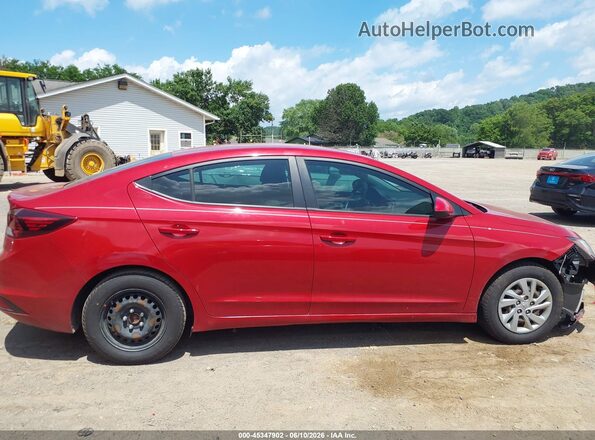 KMHD74LF2LU017847 2020 HYUNDAI ELANTRA Red Widok wnętrza 360 stopni