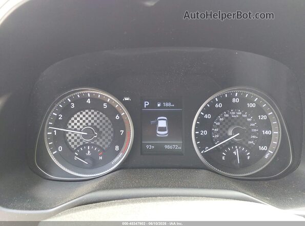 KMHD74LF2LU017847 2020 HYUNDAI ELANTRA Red Widok tylnych siedzeń