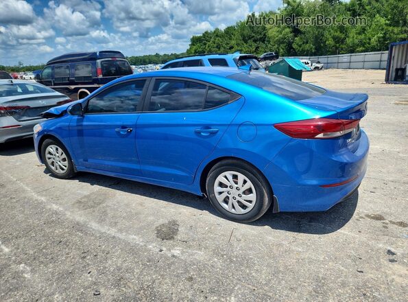 KMHD74LF3HU208748 2017 HYUNDAI ELANTRA Blue 