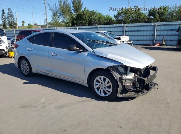 KMHD74LF3HU357922 2017 HYUNDAI ELANTRA Silver 