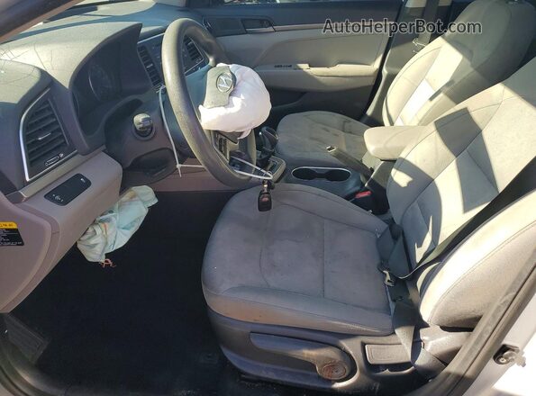KMHD74LF3HU357922 2017 HYUNDAI ELANTRA Silver 