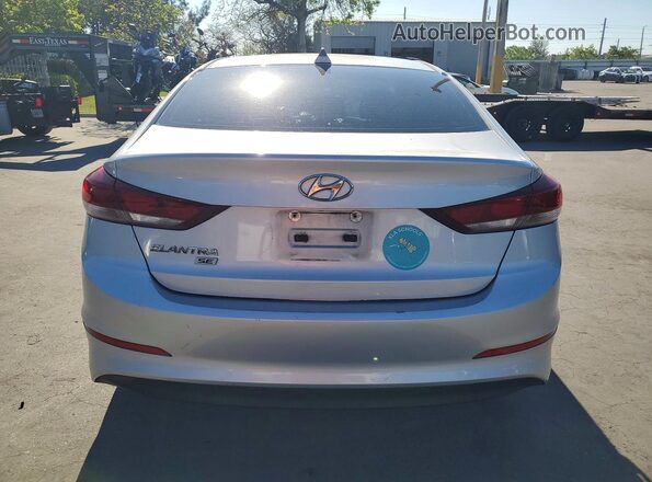 KMHD74LF3HU357922 2017 HYUNDAI ELANTRA Silver 