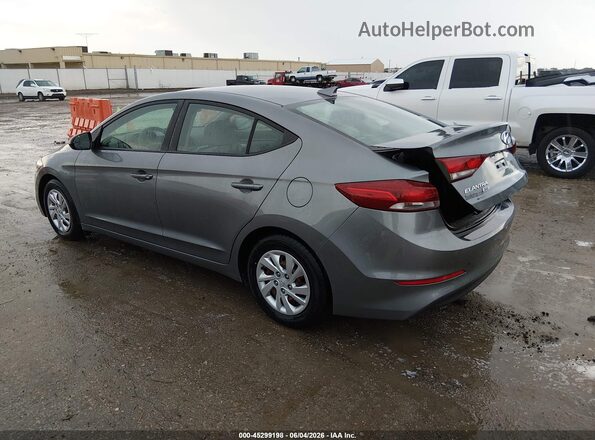 KMHD74LF3HU400025 2017 HYUNDAI ELANTRA Серый Задняя левая четверть