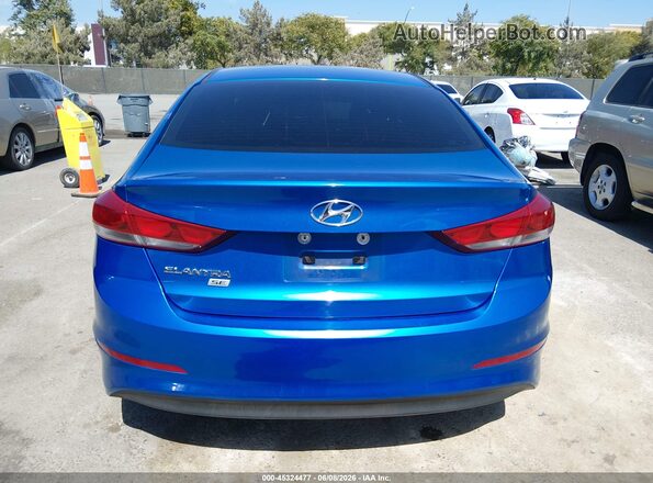 KMHD74LF3JU470226 2018 HYUNDAI ELANTRA Blue 