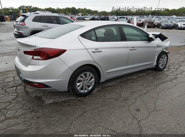 KMHD74LF3KU775369 2019 HYUNDAI ELANTRA Silver Trasero derecho