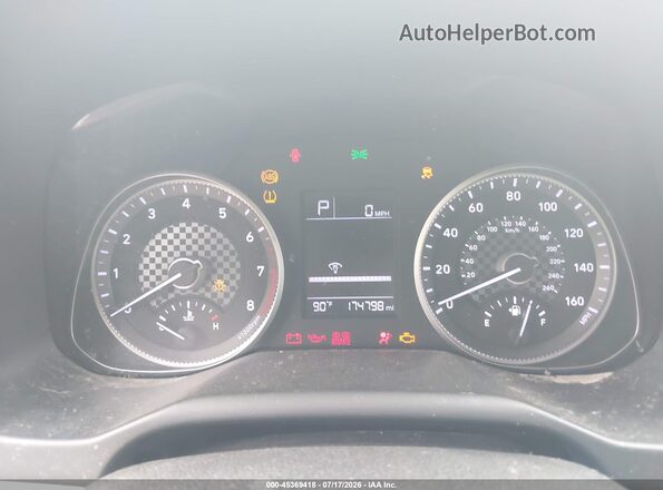 KMHD74LF3KU775369 2019 HYUNDAI ELANTRA Silver Vista de los asientos traseros