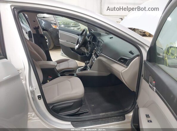 KMHD74LF3KU833402 2019 HYUNDAI ELANTRA Серебряный 