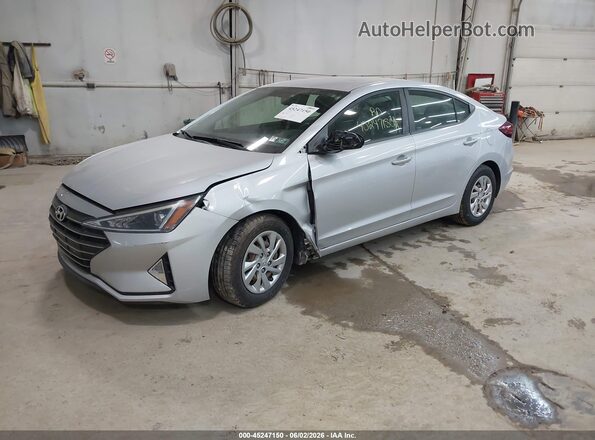 KMHD74LF3KU833402 2019 HYUNDAI ELANTRA Серебряный 