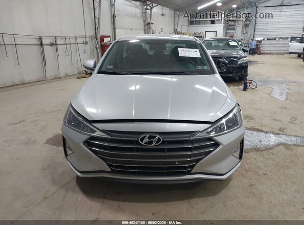 KMHD74LF3KU833402 2019 HYUNDAI ELANTRA Серебряный 