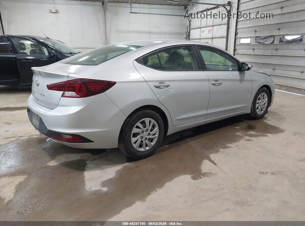 KMHD74LF3KU833402 2019 HYUNDAI ELANTRA Серебряный 