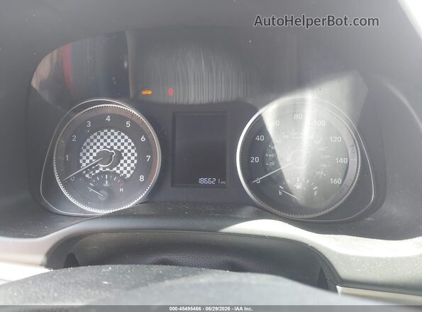 KMHD74LF3KU841998 2019 HYUNDAI ELANTRA Red Widok tylnych siedzeń