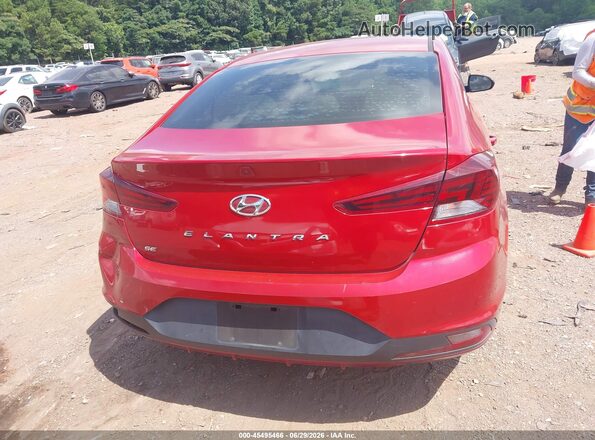 KMHD74LF3KU841998 2019 HYUNDAI ELANTRA Red 