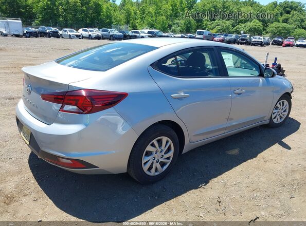 KMHD74LF3LU952035 2020 HYUNDAI ELANTRA Silver Trasero derecho