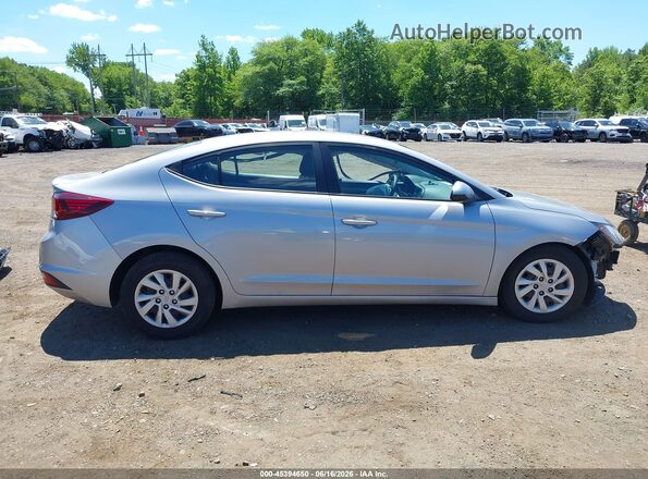 KMHD74LF3LU952035 2020 HYUNDAI ELANTRA Silver Vista interior trasera