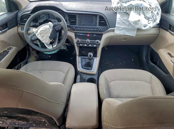 KMHD74LF3LU958384 2020 HYUNDAI ELANTRA Black Vista del salpicadero