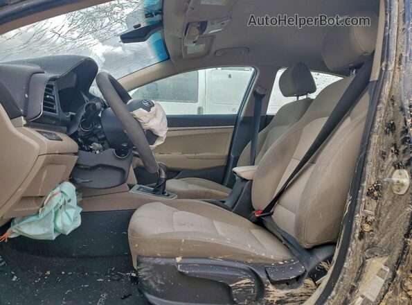 KMHD74LF3LU958384 2020 HYUNDAI ELANTRA Black Vista interior delantera