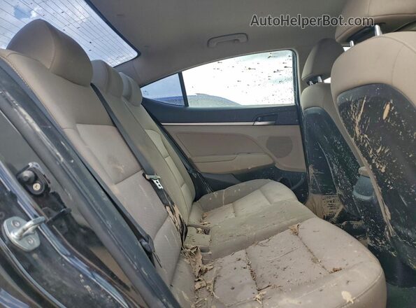 KMHD74LF3LU958384 2020 HYUNDAI ELANTRA Black Vista de los asientos traseros