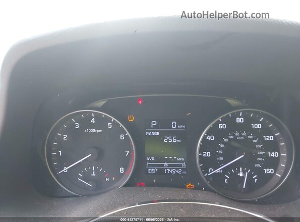 KMHD74LF4HU073232 2017 HYUNDAI ELANTRA Silver Vista de los asientos traseros