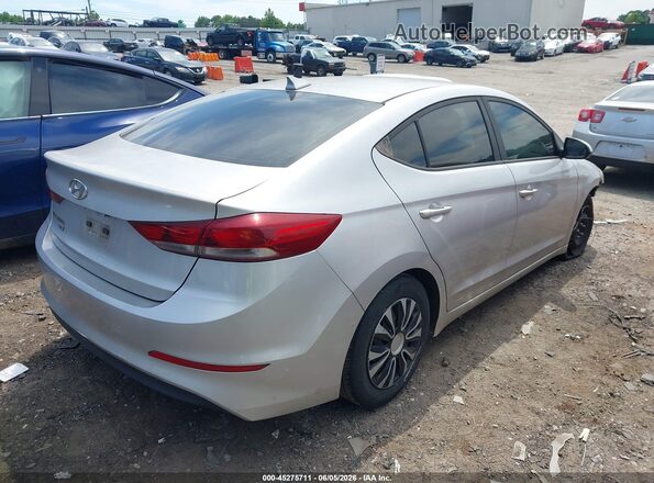 KMHD74LF4HU073232 2017 HYUNDAI ELANTRA Silver Trasero derecho