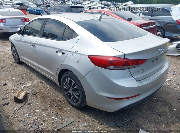 KMHD74LF4HU073232 2017 HYUNDAI ELANTRA Silver Trasero izquierdo