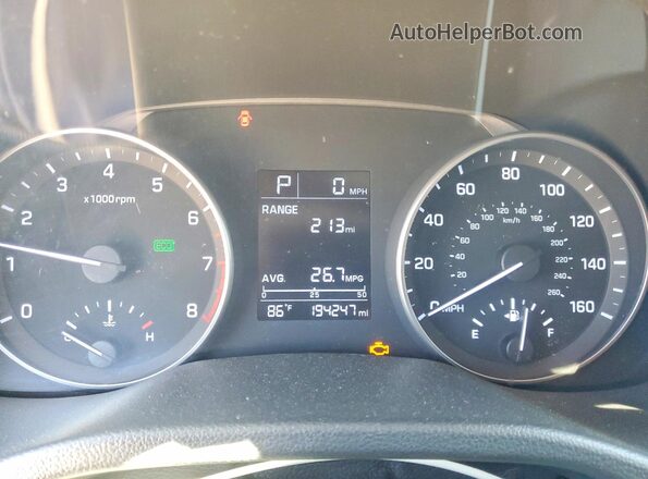 KMHD74LF4HU085767 2017 HYUNDAI ELANTRA Blue 