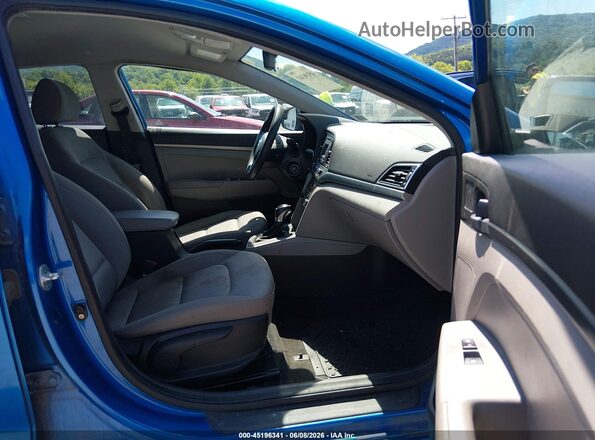KMHD74LF4HU338876 2017 HYUNDAI ELANTRA Blue 