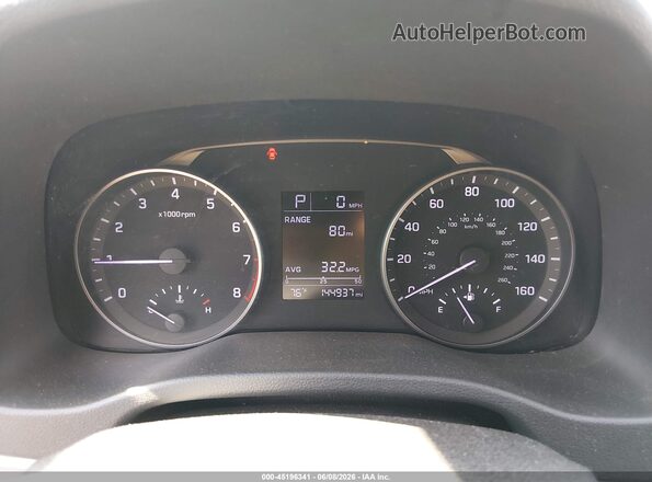 KMHD74LF4HU338876 2017 HYUNDAI ELANTRA Blue 