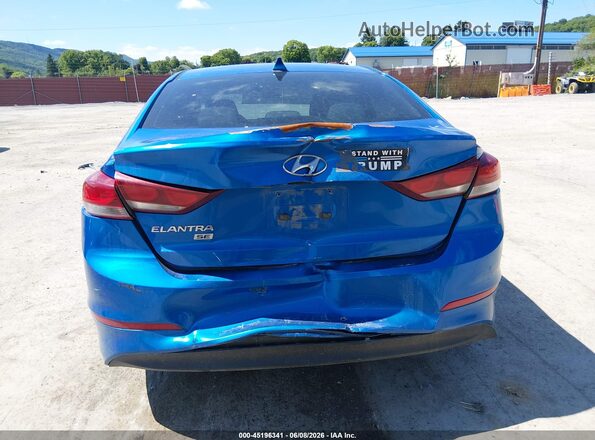 KMHD74LF4HU338876 2017 HYUNDAI ELANTRA Blue 