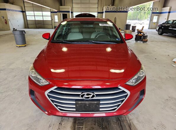 KMHD74LF4HU357461 2017 HYUNDAI ELANTRA Burgundy Widok z przodu