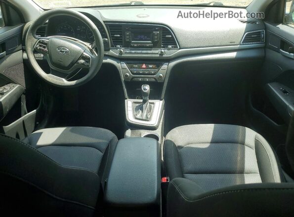 KMHD74LF4JU469697 2018 HYUNDAI ELANTRA Gray 