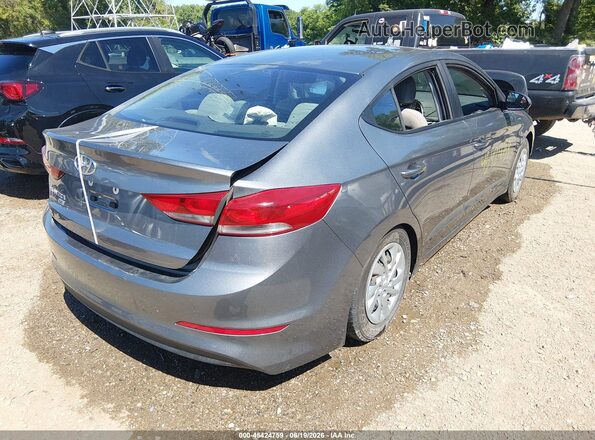 KMHD74LF4JU523984 2018 HYUNDAI ELANTRA Gray Задня права чверть