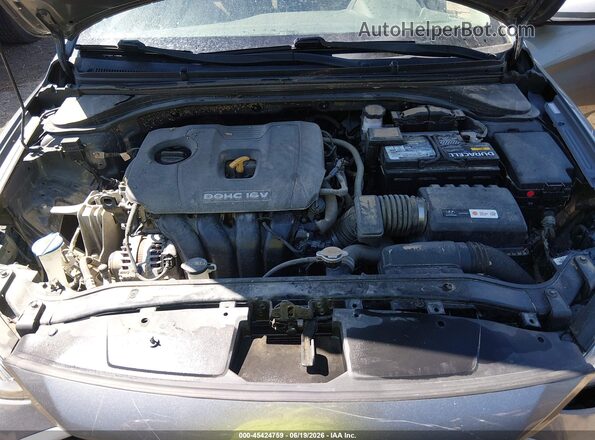 KMHD74LF4JU523984 2018 HYUNDAI ELANTRA Gray Вид ззаду
