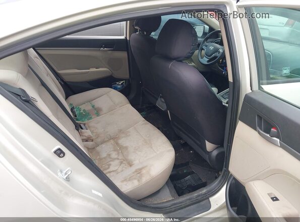 KMHD74LF5HU082098 2017 HYUNDAI ELANTRA Серебряный Вид наклейки с VIN-кодом