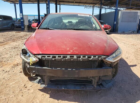 KMHD74LF5HU409177 2017 HYUNDAI ELANTRA Red Widok z przodu